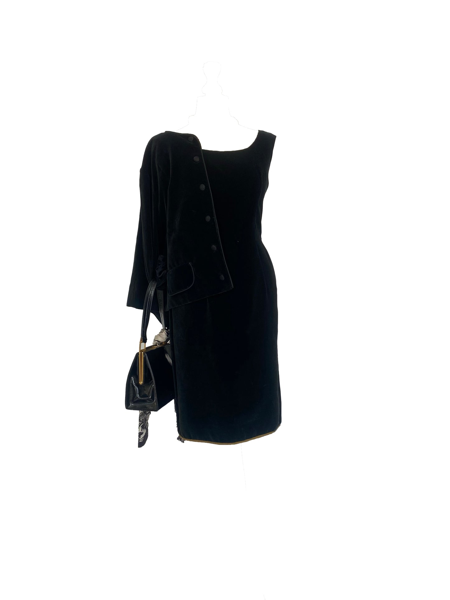 1960’s velvet dress and Bullaro jacket