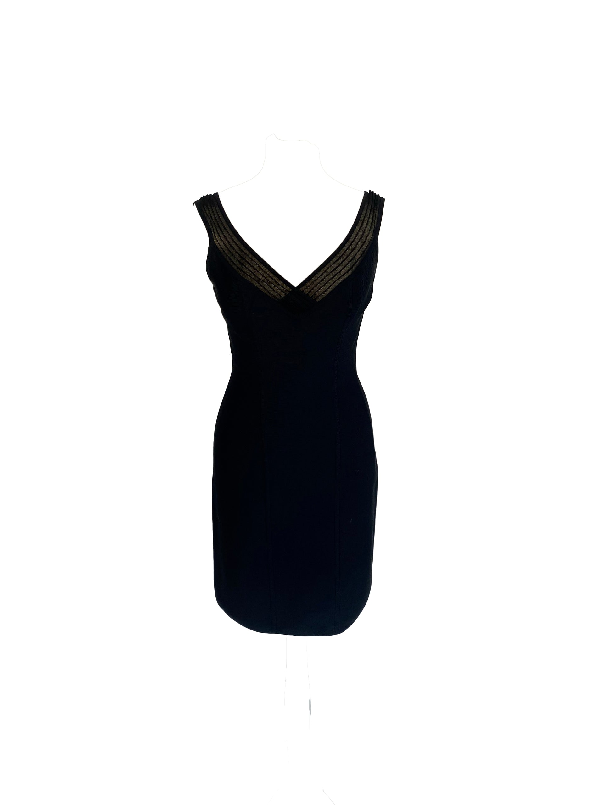 Herve Leger Black Dress – Sylvia's Dressing Room